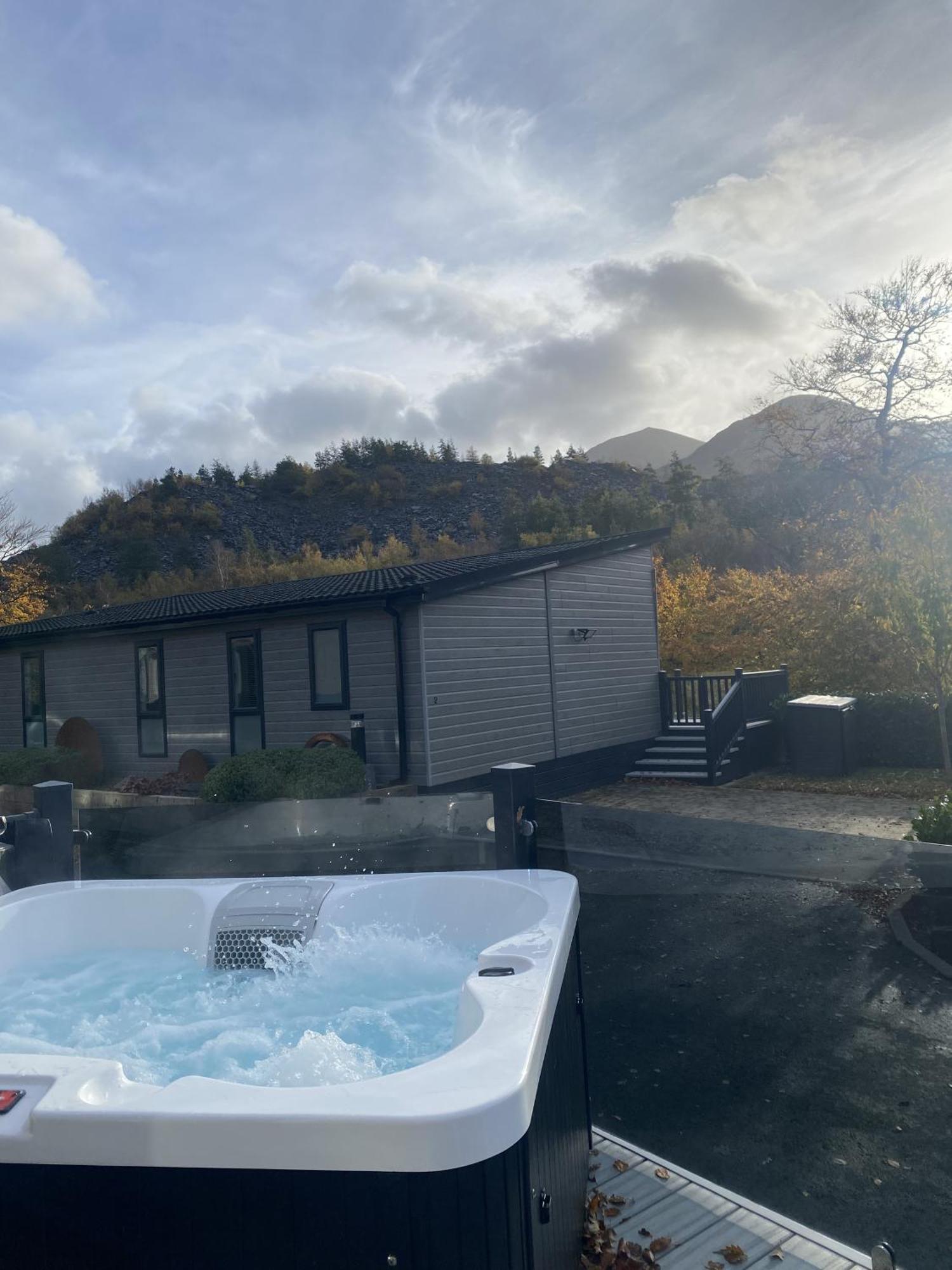 Sl06 - Idwal Lodge With Hot Tub بانغور المظهر الخارجي الصورة